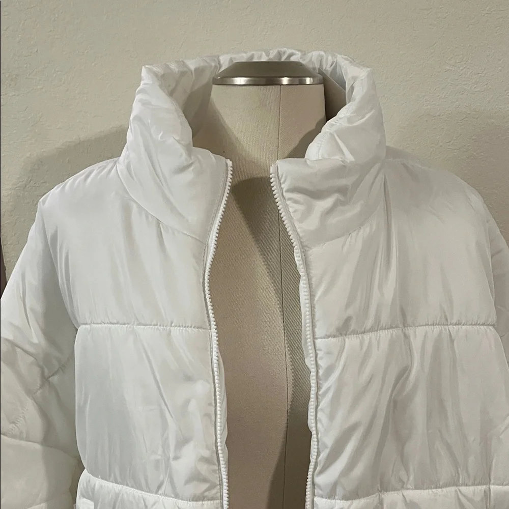 Abound White Puffer Jacket - Picture 3 of 8